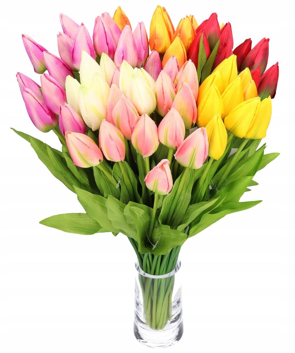 Bukiet tulipanów 7 szt. pomarańczowe (Zdjęcie 8)