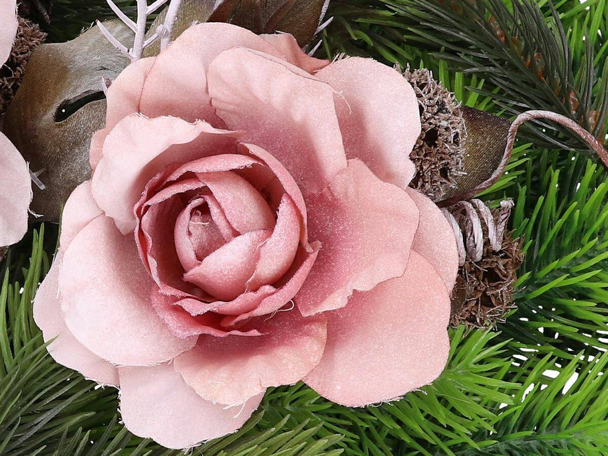 Róża na piku szary pudrowy róż (Zdjęcie 8)