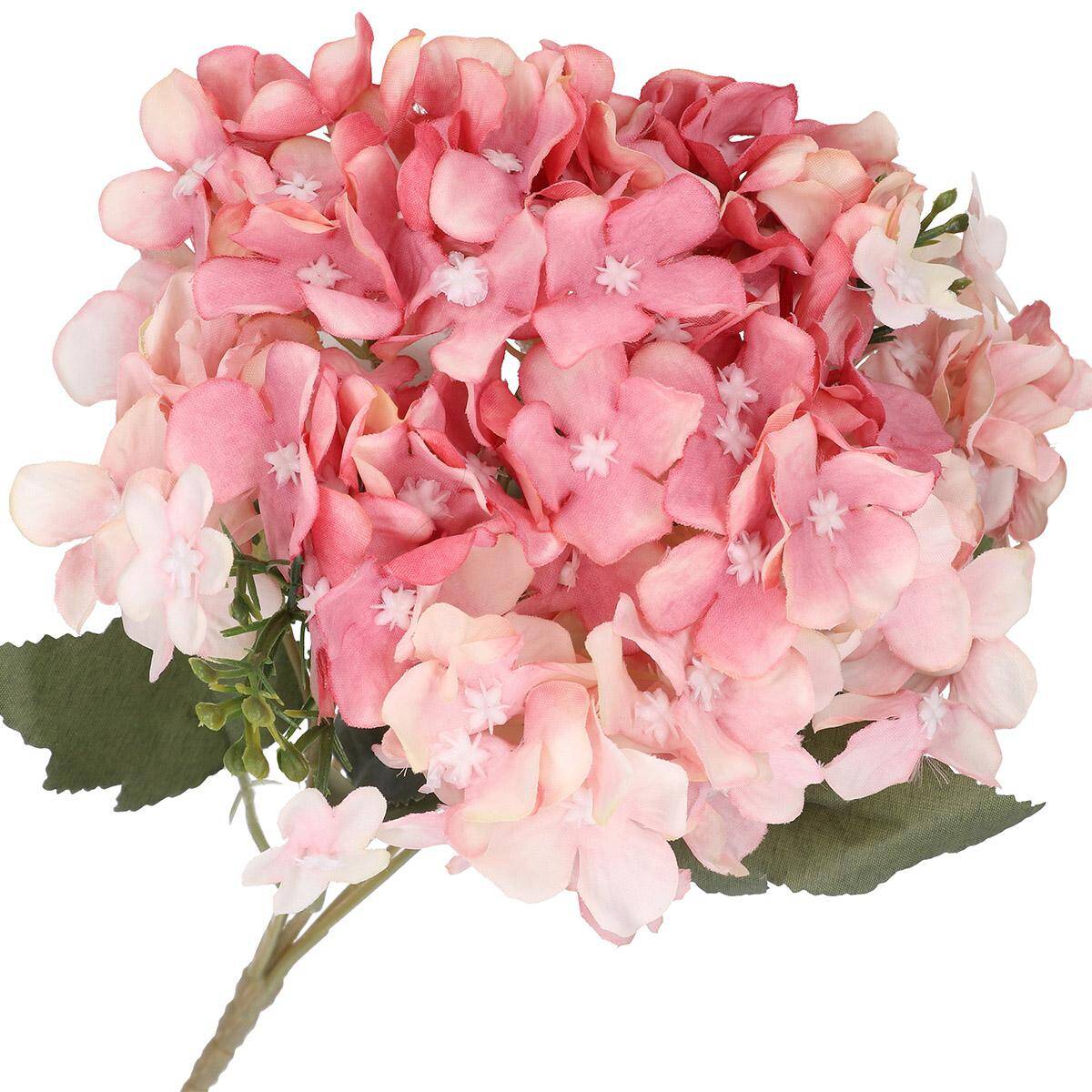 HORTENSJA BUKIET X5 31cm różowa (Zdjęcie 1)