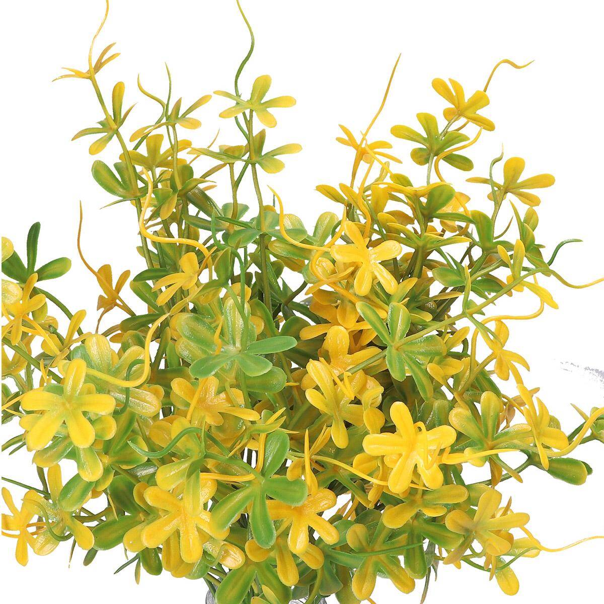 Sztuczna roślina Żółta