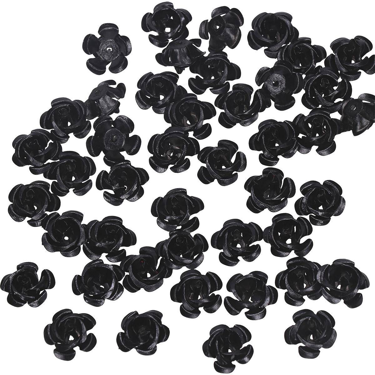 Kwiatki czarne 16mm