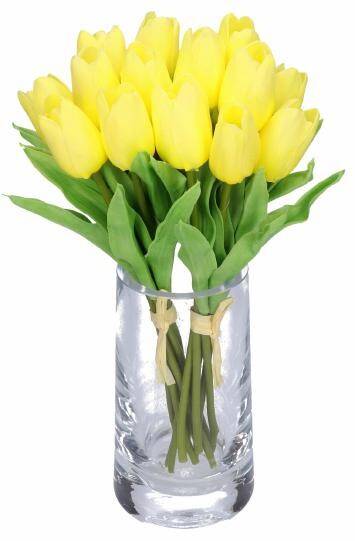 Tulipan z pianki x7 żółty (Zdjęcie 5)