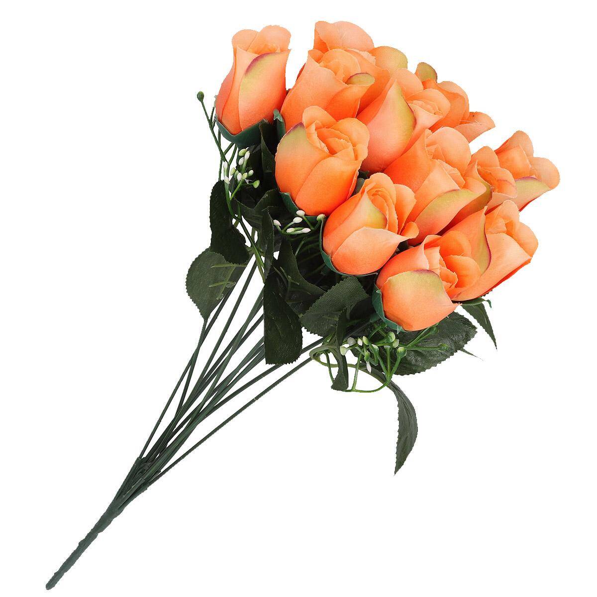 Bukiet róże 40cm 12 szt j. pomaranczowe