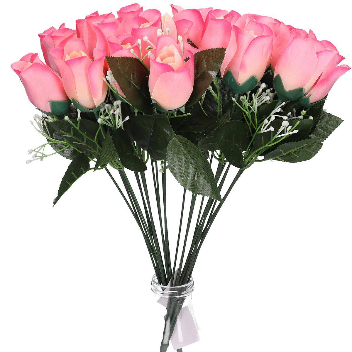 Bukiet róże 40cm 12 szt j.różowy (Zdjęcie 7)
