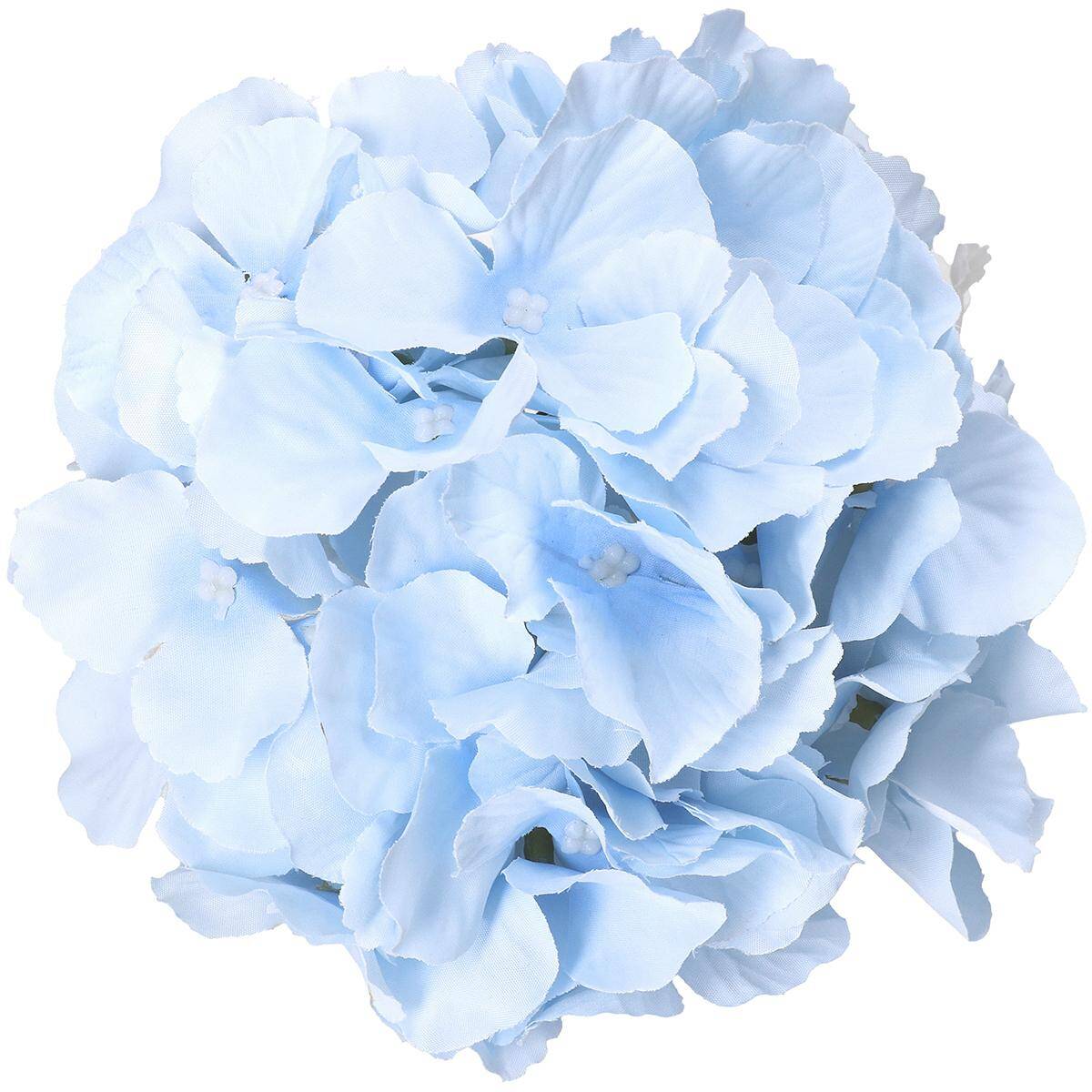 Kwiaty szt. gówka. hortensja 17cm BLUE (Zdjęcie 1)