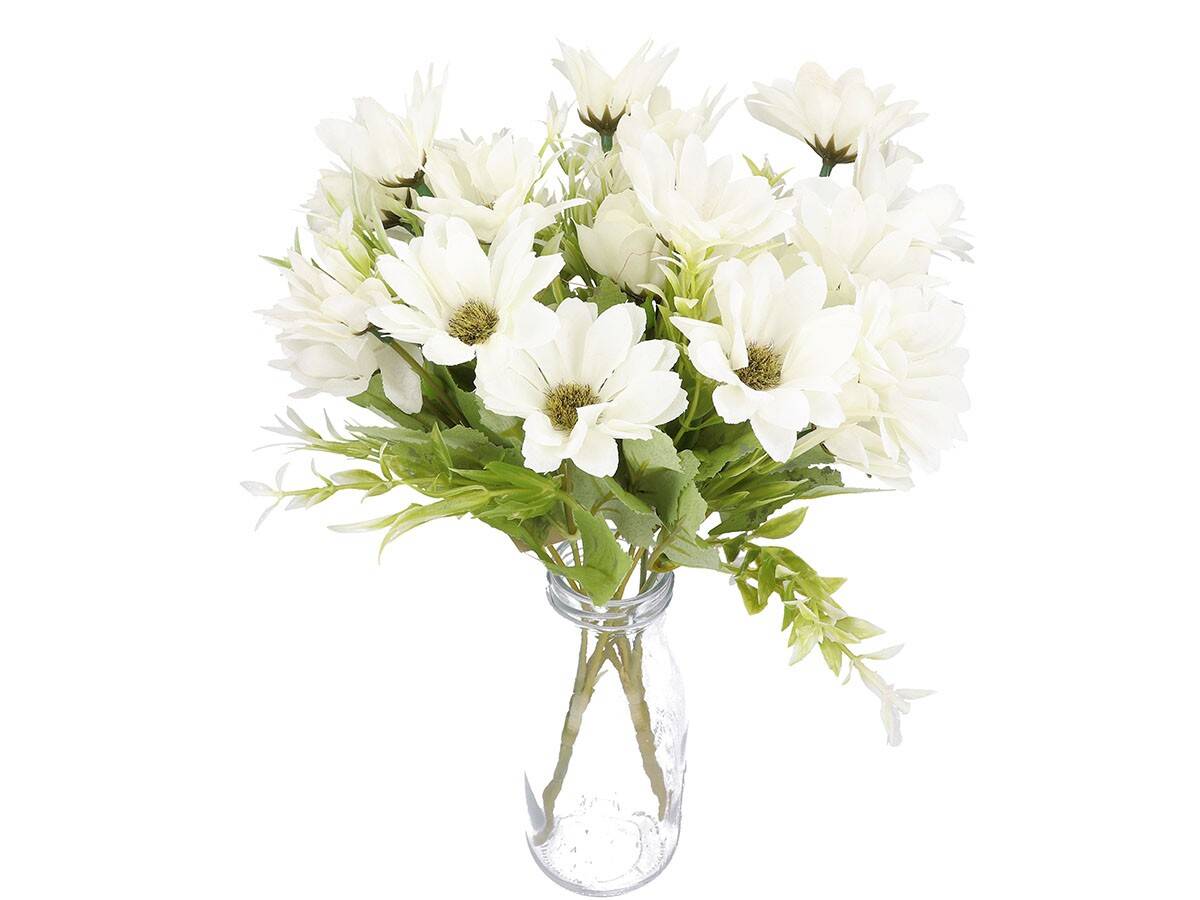 Bukiecik bialych kwiatów 30cm (Zdjęcie 8)