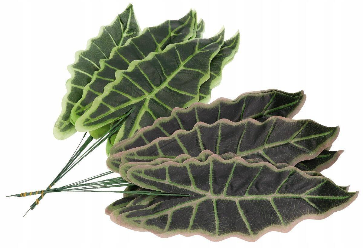 Gałązki liście dekorac.12 szt. jesienne (Zdjęcie 6)