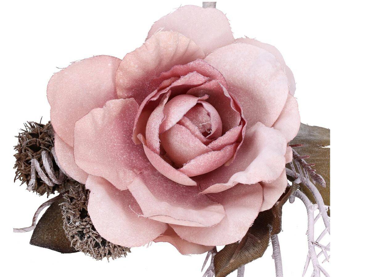 Róża na piku szary pudrowy róż (Zdjęcie 7)