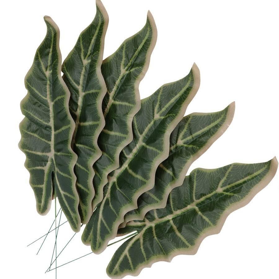 Gałązki liście dekorac.12 szt. jesienne (Zdjęcie 1)