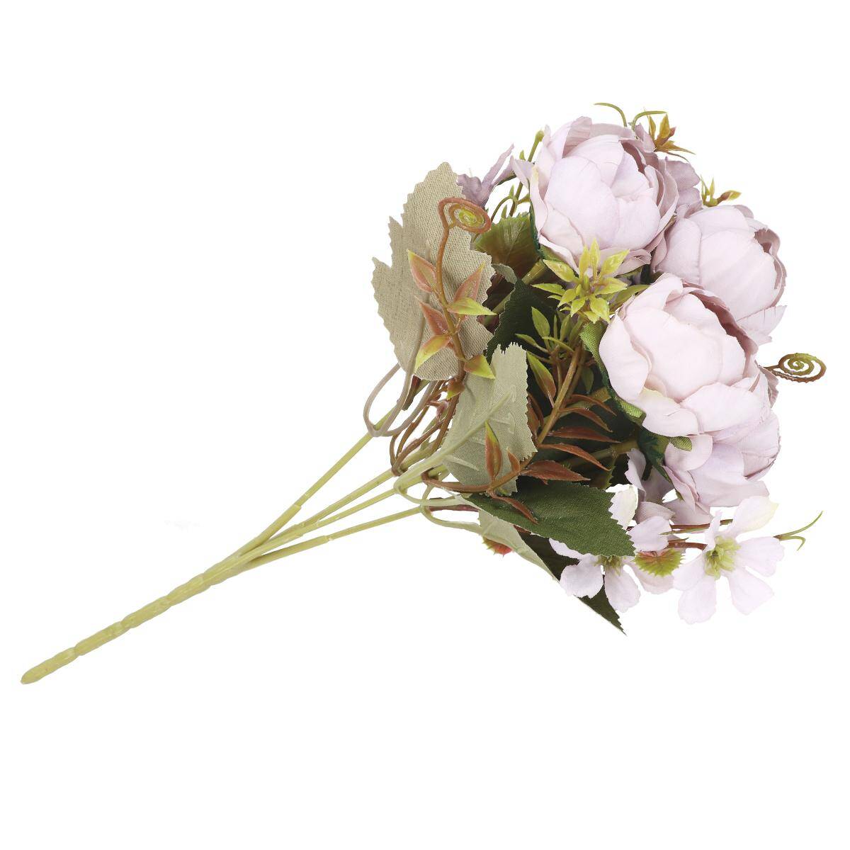 Kwiaty sztuczne 30cm  5gał. szary fiolet (Zdjęcie 6)