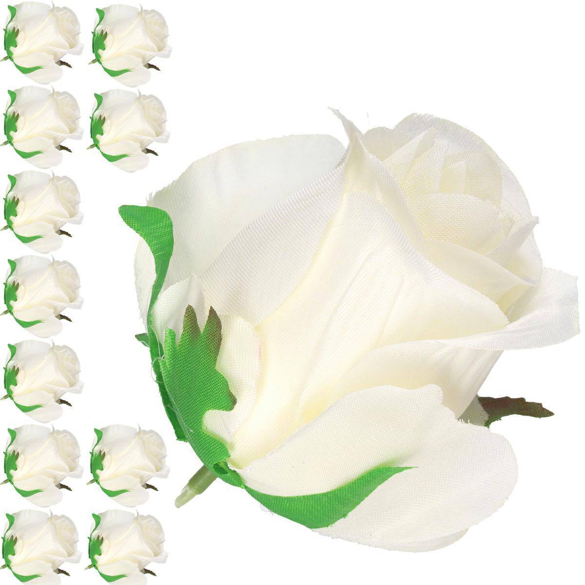 KWIATY SZT.GŁÓWKA roża ciepły bialy 8cm
