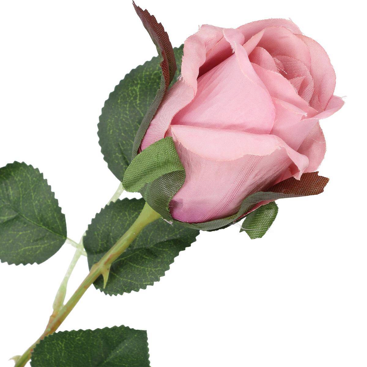 RÓŻA gałązka 56cm pudrowy róż
