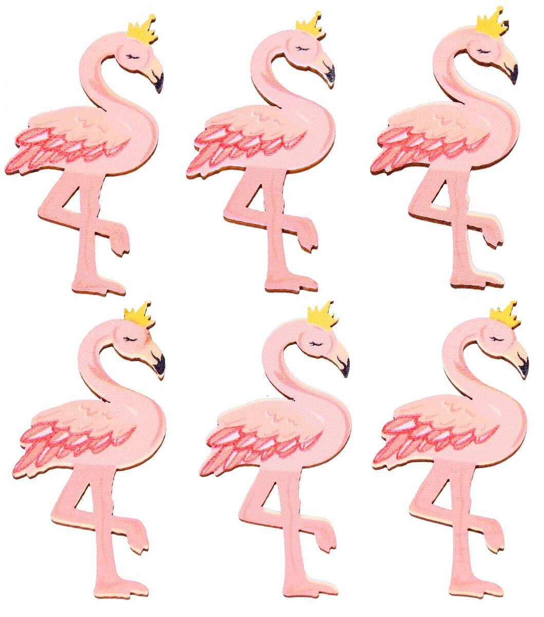 Flamingi rózowe na przylepcu (Zdjęcie 1)