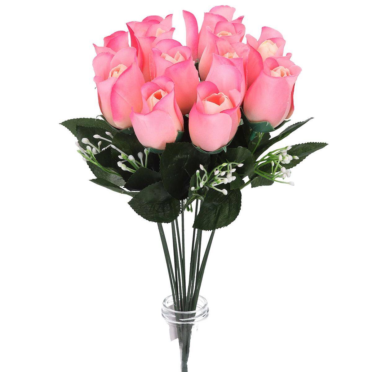 Bukiet róże 40cm 12 szt j.różowy (Zdjęcie 4)