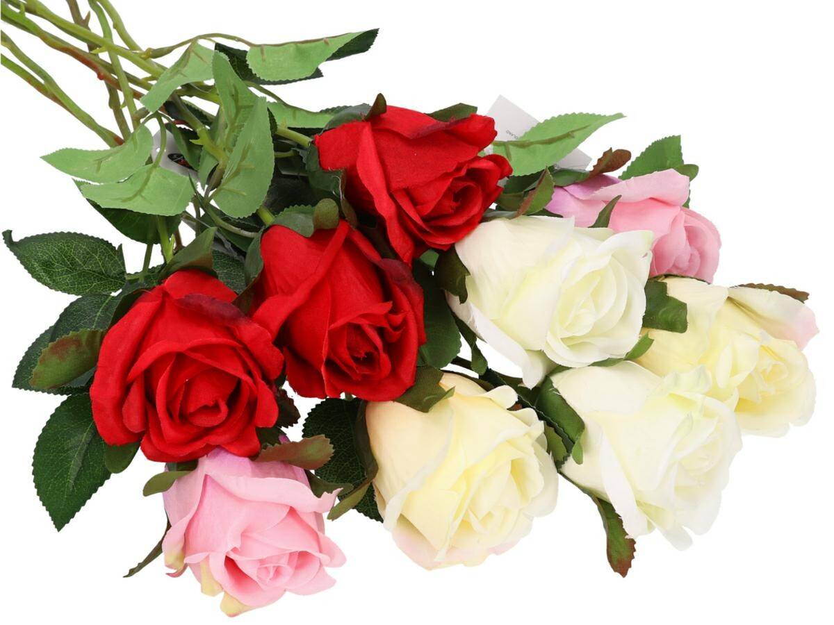Róża pojedyńcza 57cm pąk 6cm różowa (Zdjęcie 4)