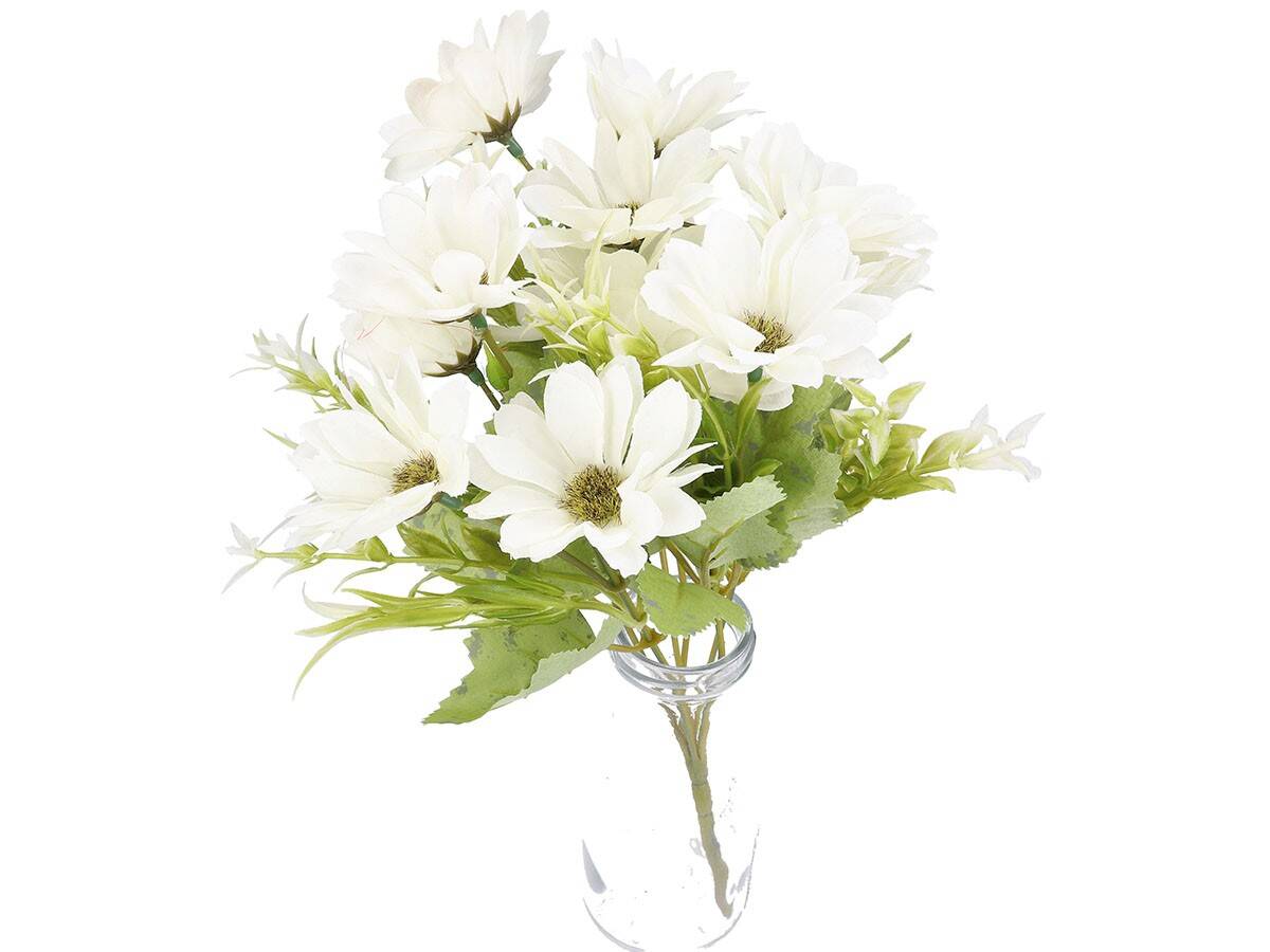 Bukiecik bialych kwiatów 30cm (Zdjęcie 7)
