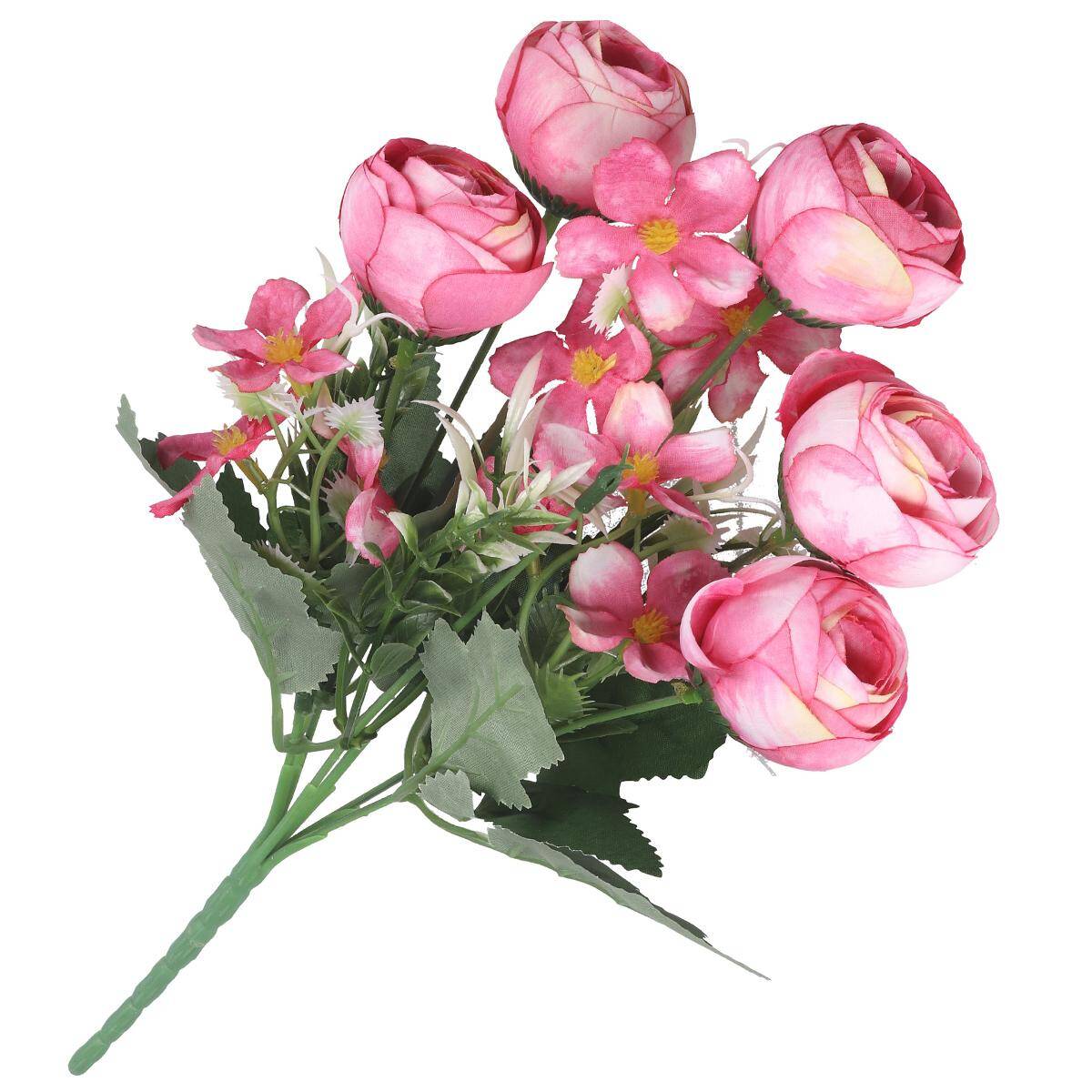 JASKIER BUKIET X 7 30cm różowy--biały (Zdjęcie 7)