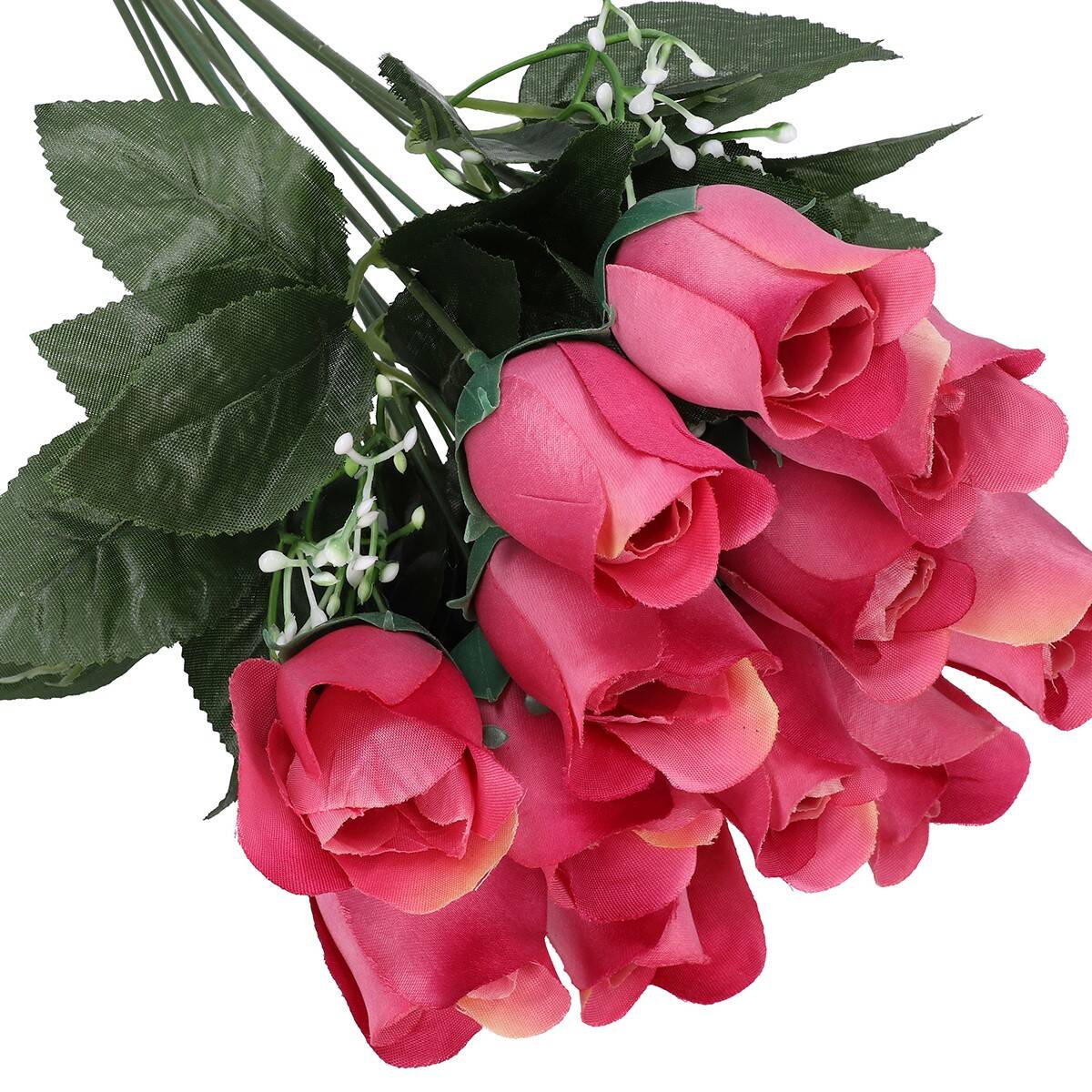 Bukiet róże 40cm 12 szt c. różowe (Zdjęcie 5)