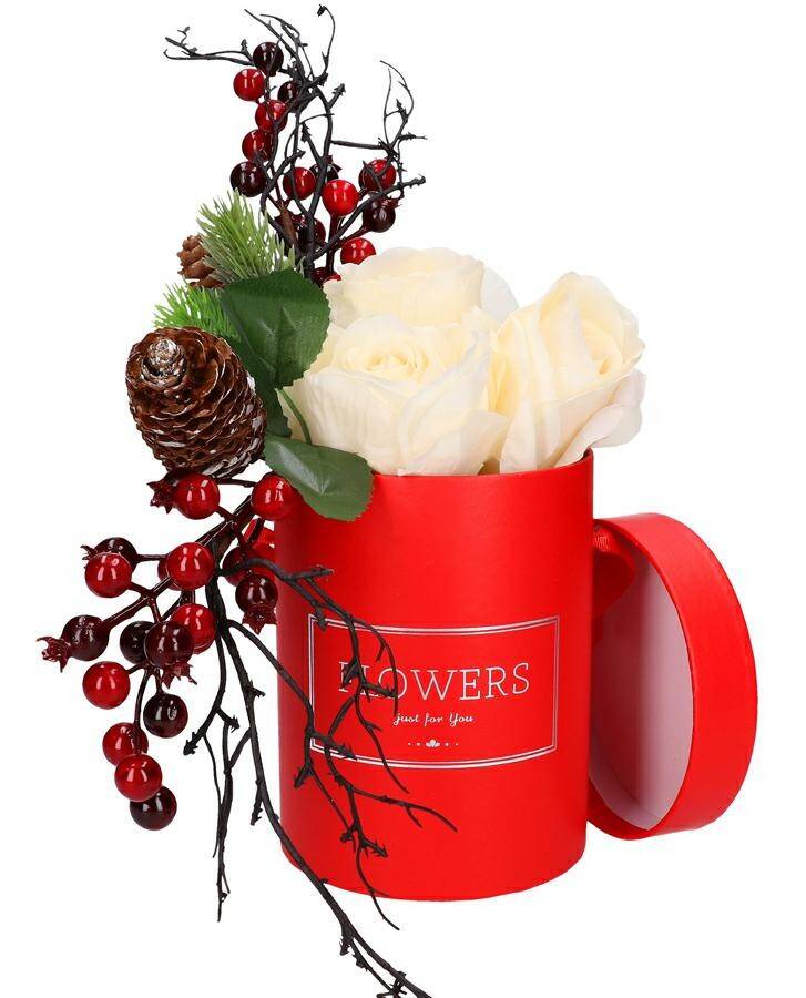 Flower box 15cm czerwony (Zdjęcie 4)