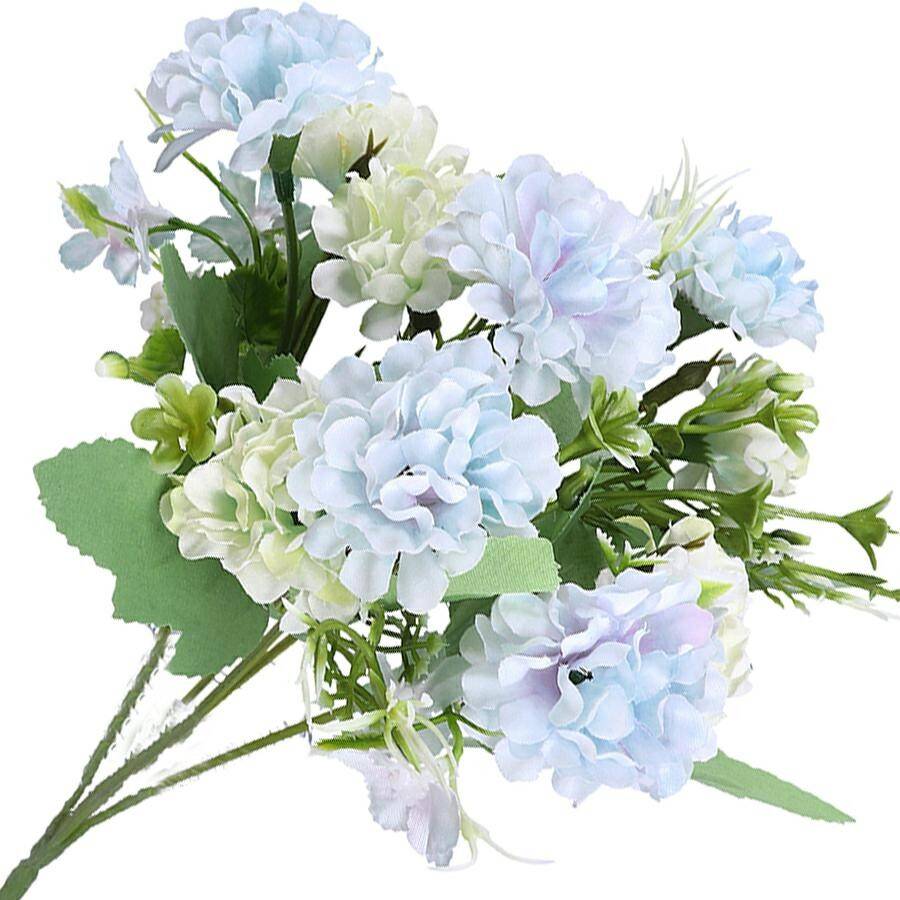 Kwiaty sztuczne niebieski