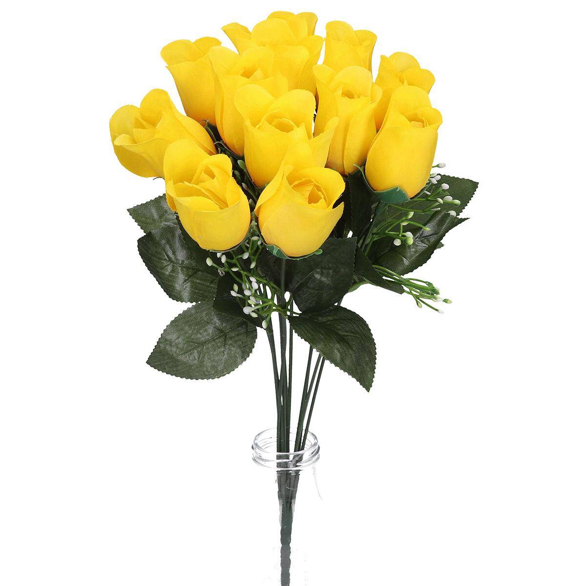 Bukiet róże 40cm 12 szt żółte (Zdjęcie 4)
