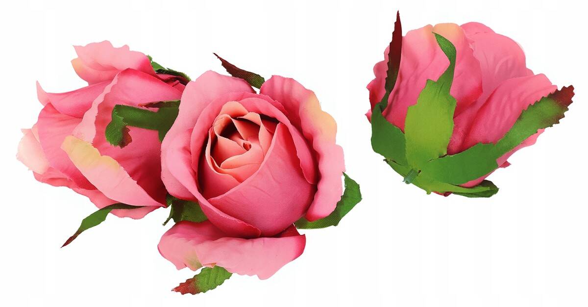 Róża główka wyr. 8/5cm odcienie różowego (Zdjęcie 5)
