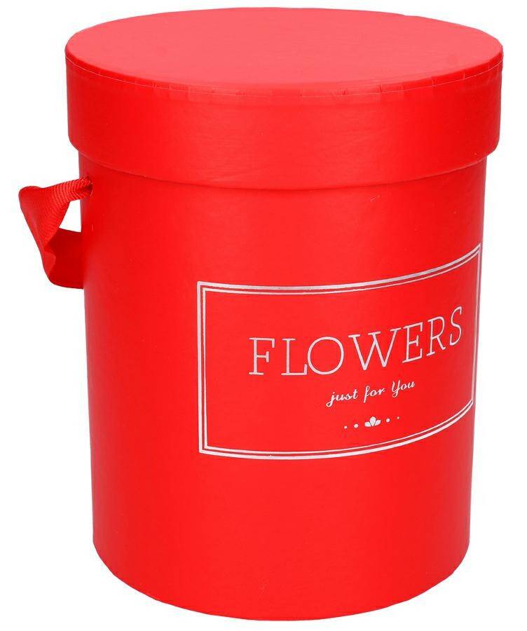 Flower box 15cm czerwony (Zdjęcie 1)