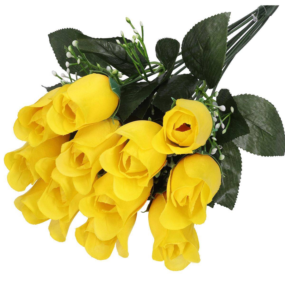 Bukiet róże 40cm 12 szt żółte (Zdjęcie 6)