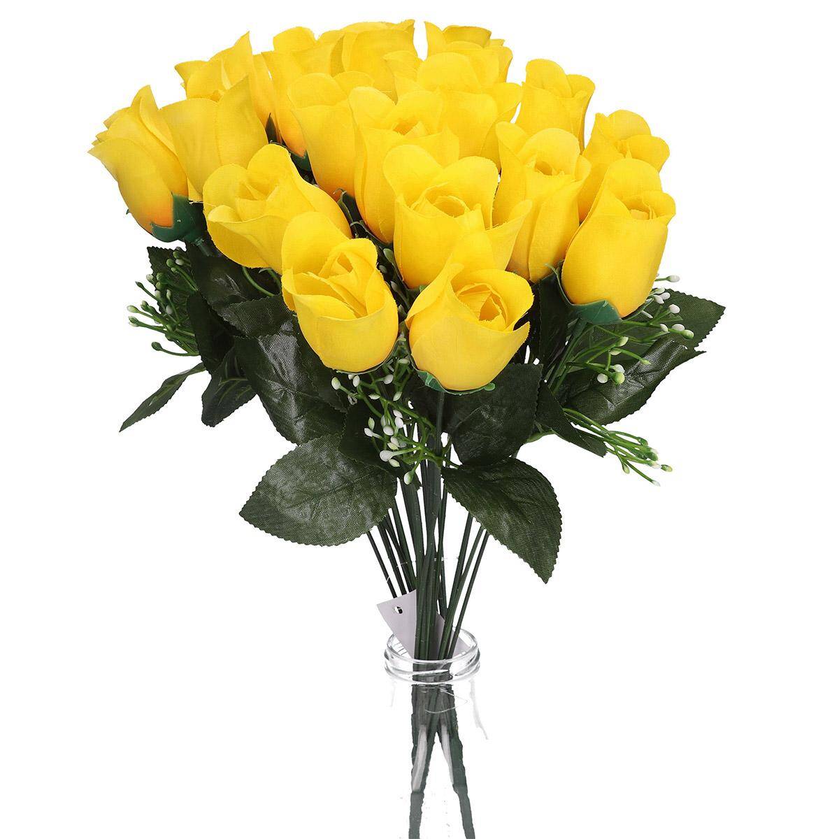 Bukiet róże 40cm 12 szt żółte (Zdjęcie 7)