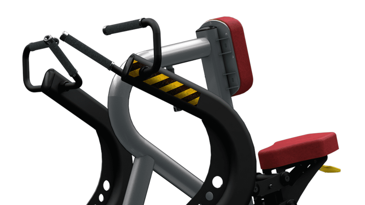 Maszyna półwolna do ćwiczeń mięśni grzbietu Seated Row PL300 BH Fitness (Zdjęcie 2)