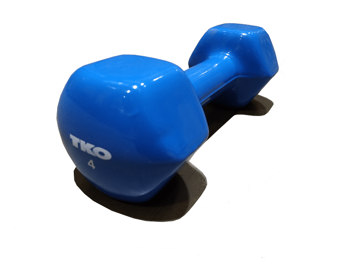 Hantla winylowa 4kg K173V TKO Dark blue (Zdjęcie 1)