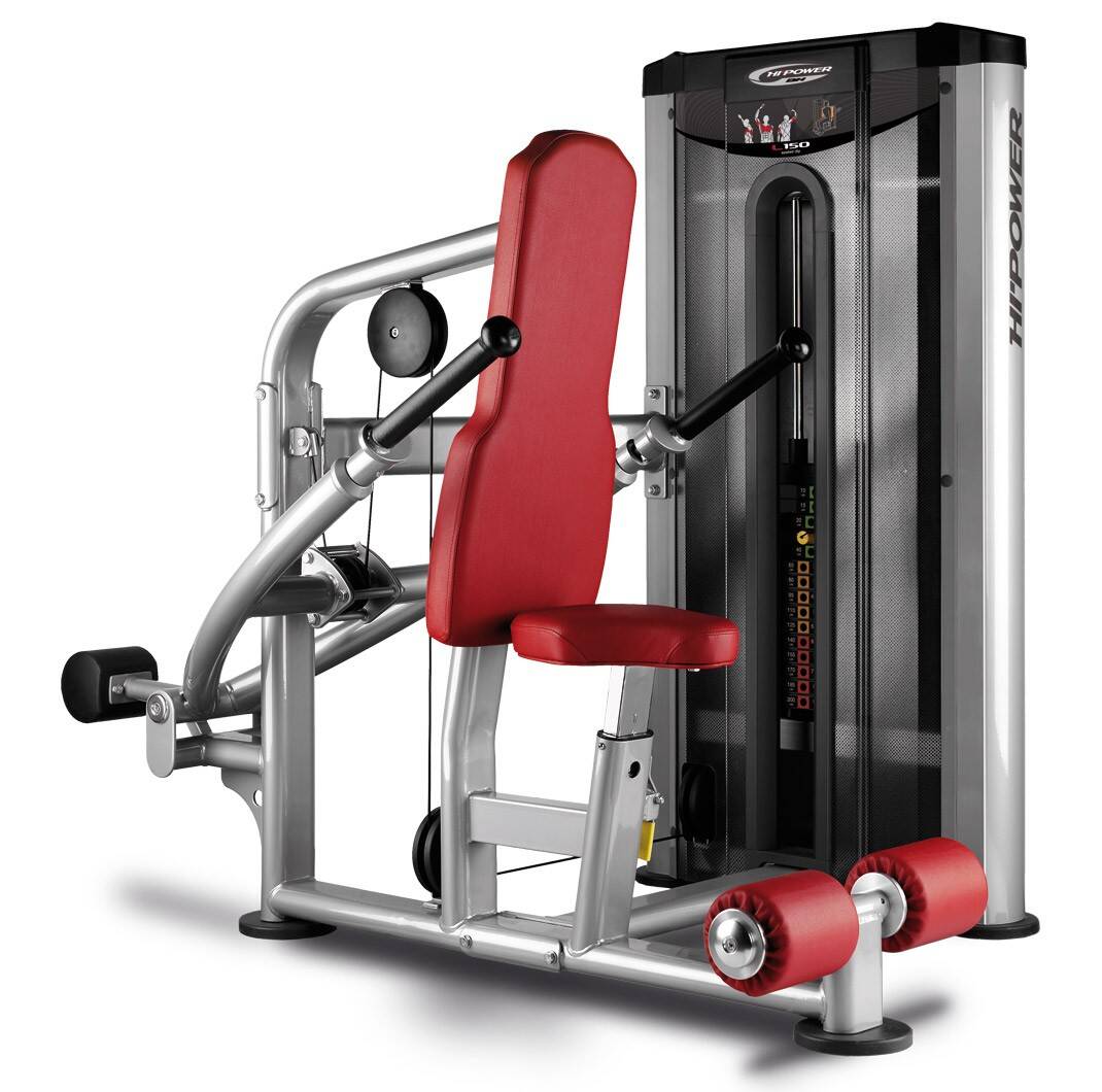 Maszyna do ćwiczeń mięśni tricepsów i klatki piersiowej Seated Dip L150 BH Fitness  (Photo 1)