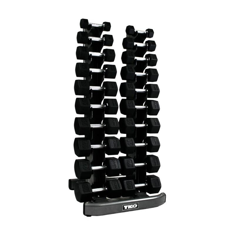 10 PAIR VERTICAL DUMBBELL RACK