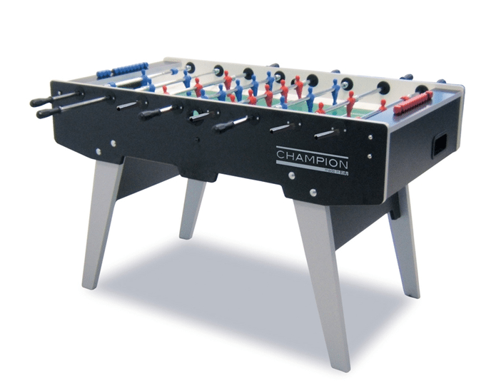 Piłkarzyki Champion Black Telescopic Garlando