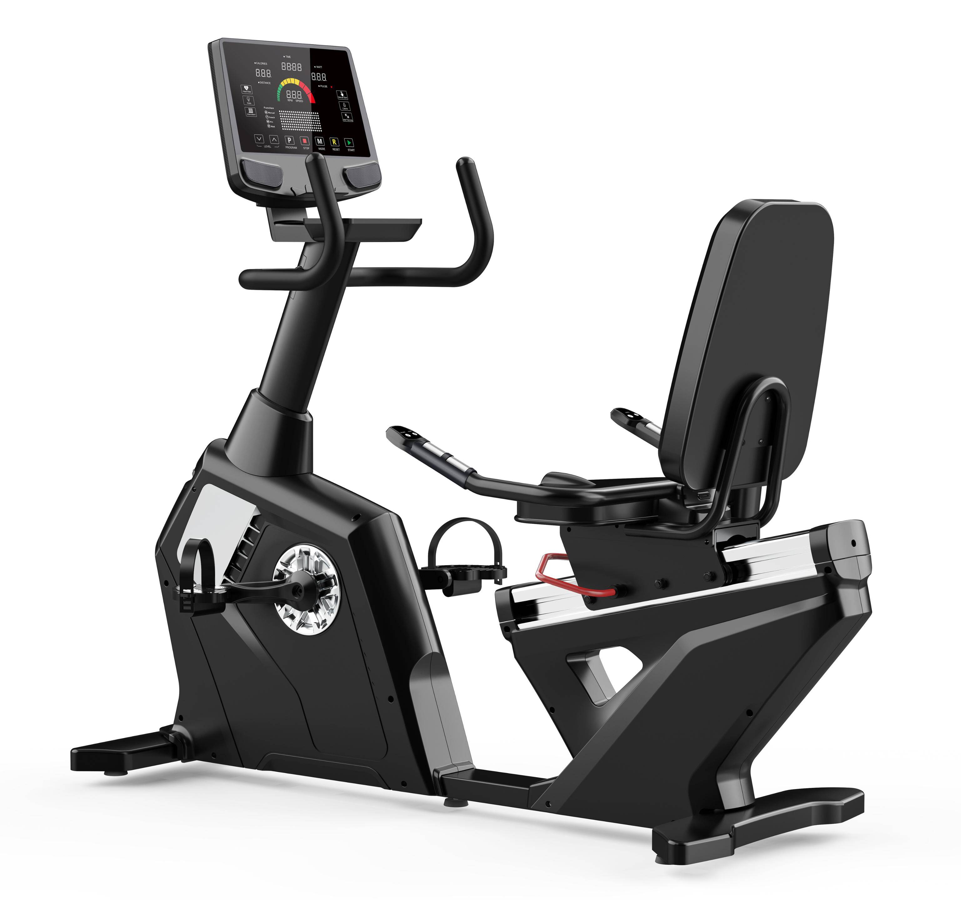 Rower Treningowy Elektromagnetyczny Poziomy R11 V4 LED HRC Gymost