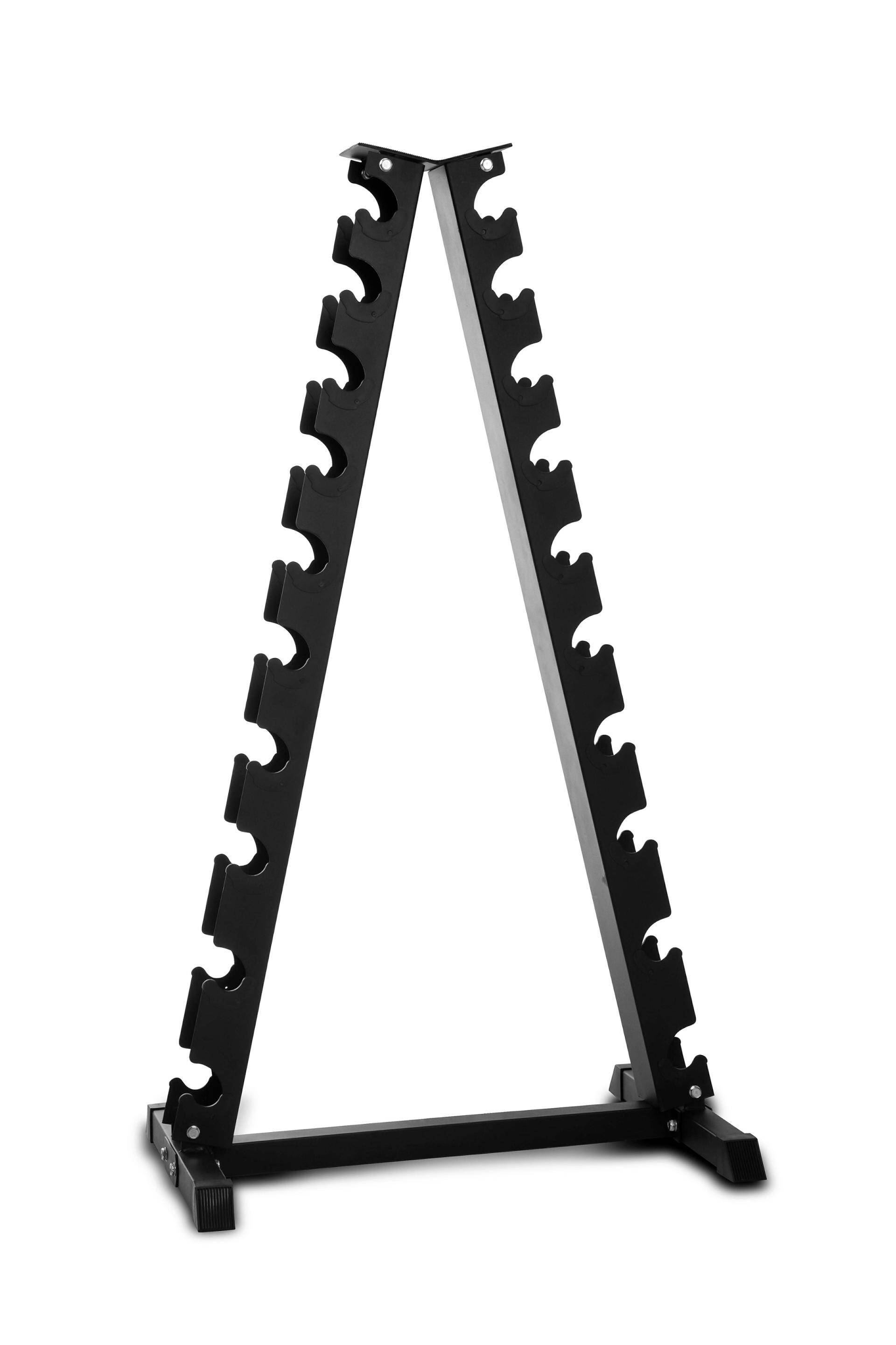 Stojak Pionowy A na 10 par hantli hex DS Fitness (DS-A-TR042)