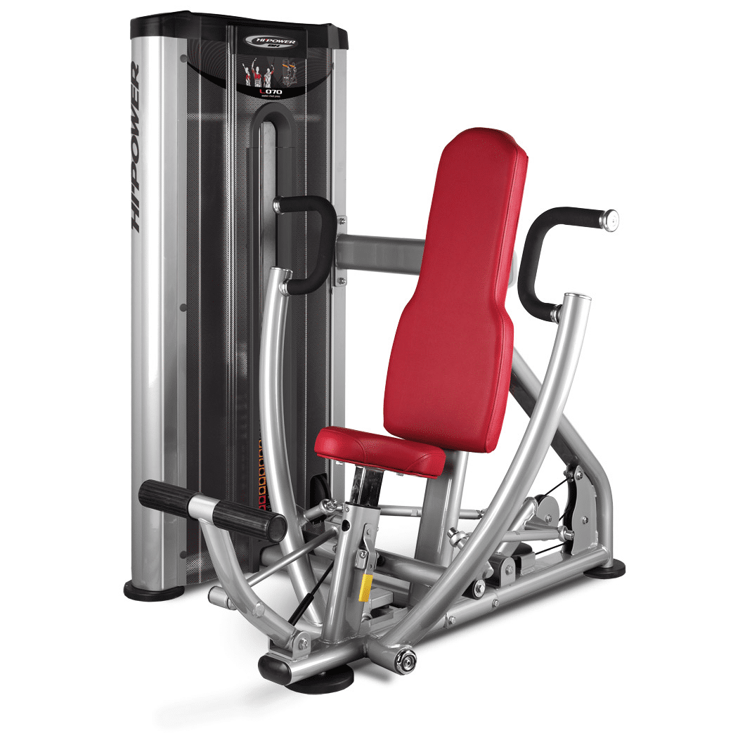 Maszyna do ćwiczeń mięśni ramion i klatki piersiowej Seated Chest Press L070 BH Fitness (Photo 1)