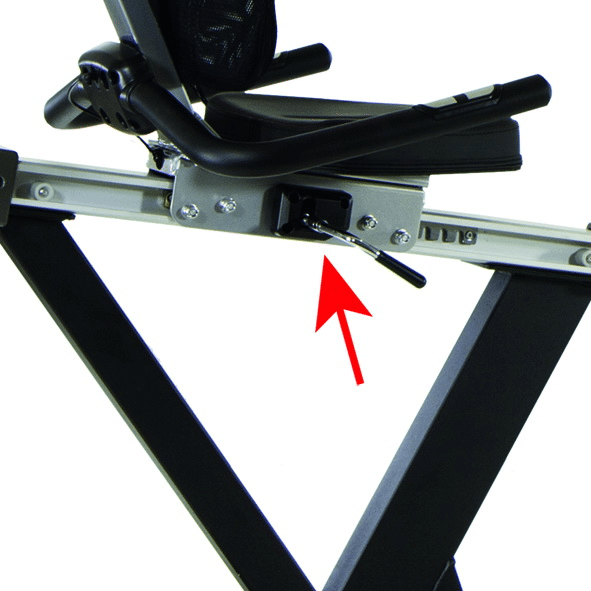 Rower Treningowy Magnetyczny Poziomy Comfort Ergo H852 BH Fitness (Zdjęcie 5)