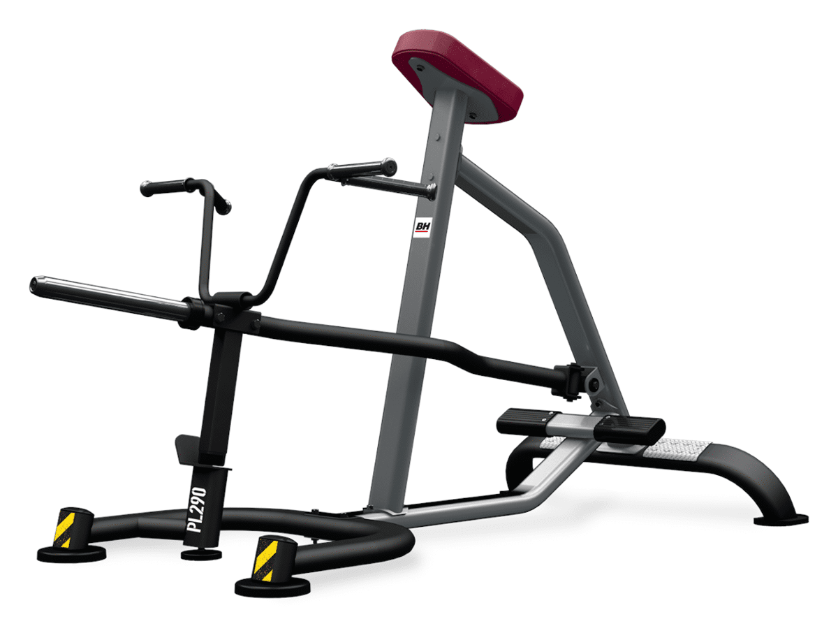 Maszyna półwolna do ćwiczeń mięśni grzbietu T-Bar Row PL290 BH Fitness