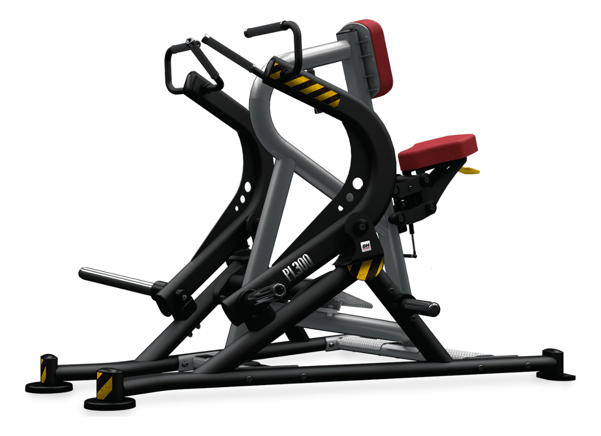 Maszyna półwolna do ćwiczeń mięśni grzbietu Seated Row PL300 BH Fitness (Photo 1)