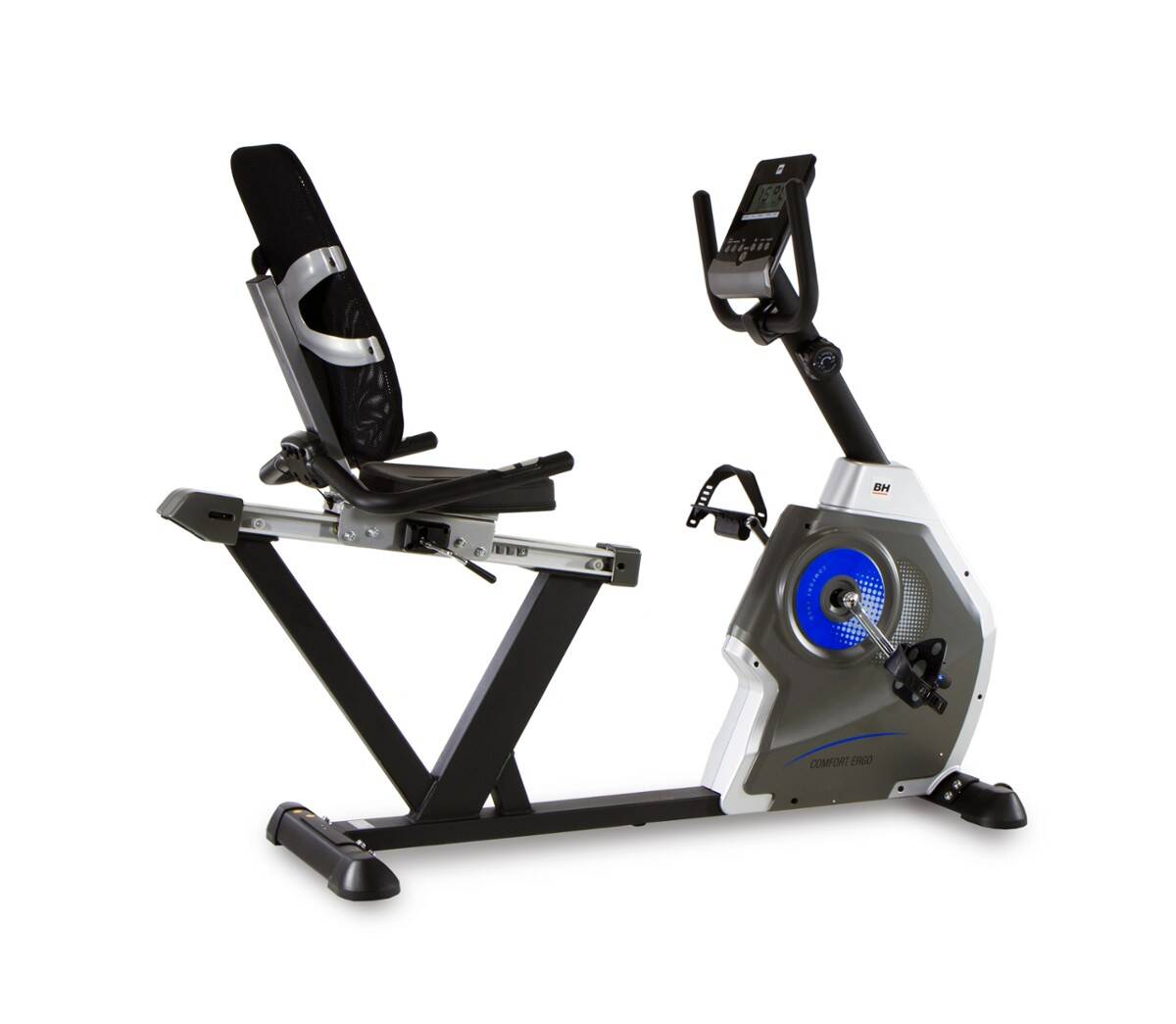Rower Treningowy Magnetyczny Poziomy Comfort Ergo H852 BH Fitness