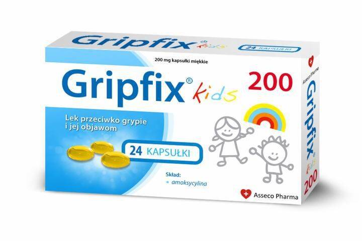 Gripfix Kids 200 - kapsułki