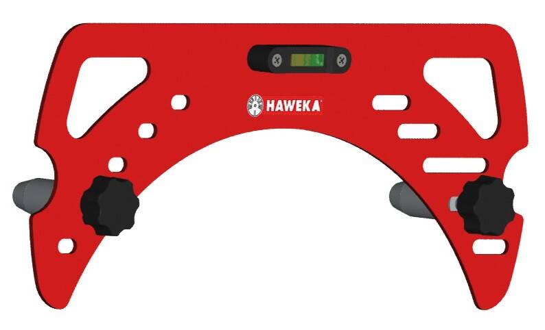 Haweka steering wheel setup gauge