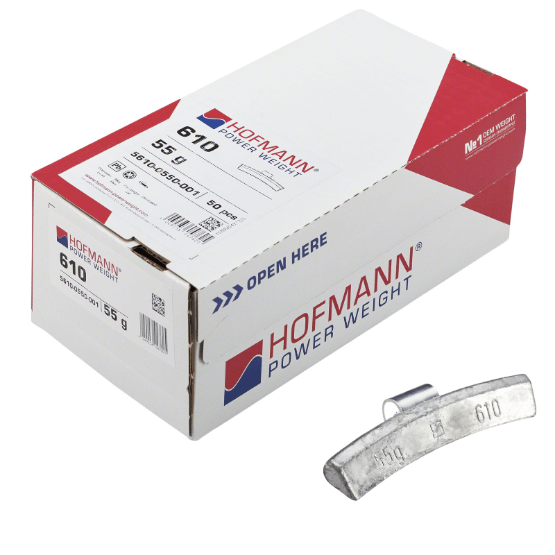 Studded lead weight Hofmann Type 610 55g (Pb) - pack of 50 (H6100-55)