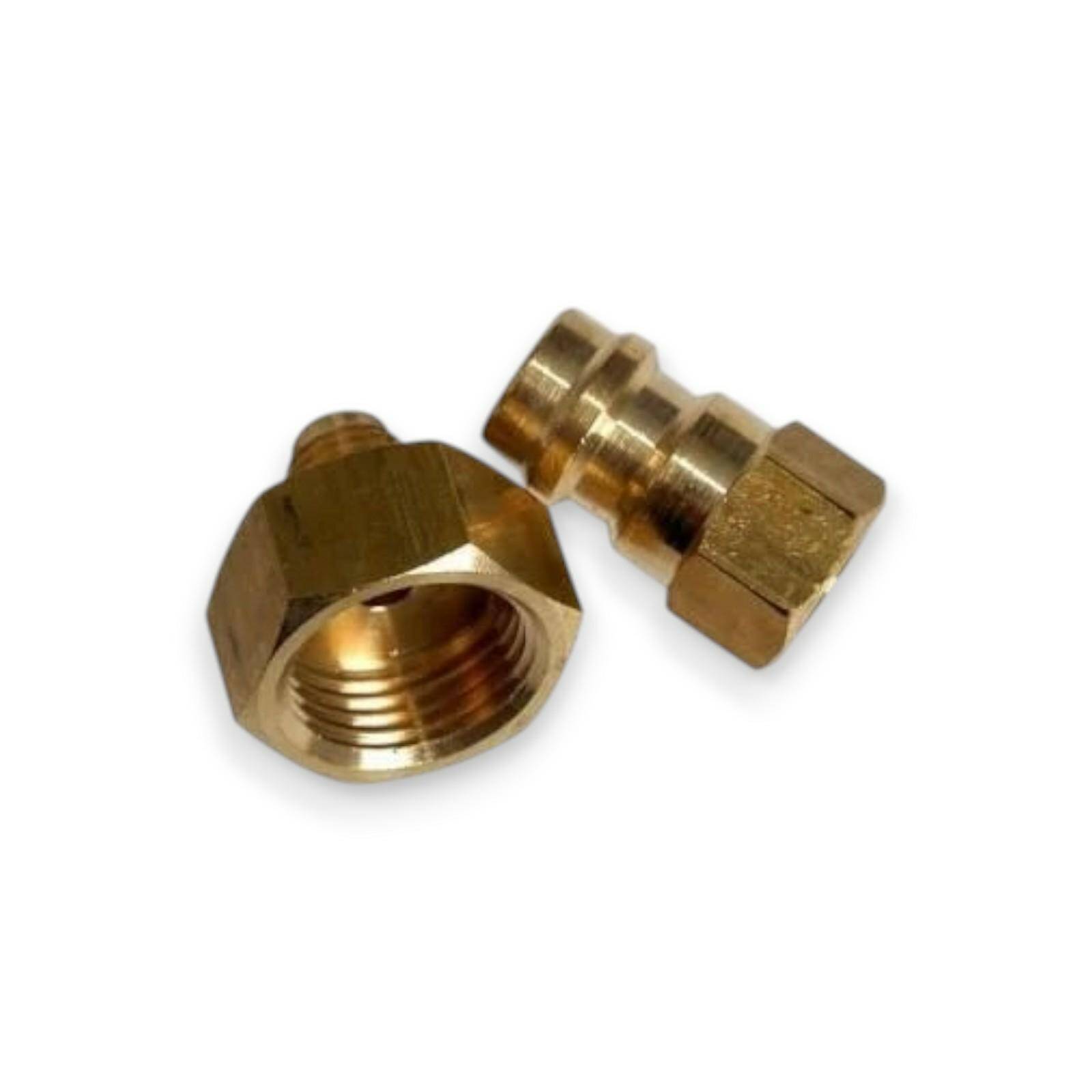 R134a bottle connection + adaptor 1/4