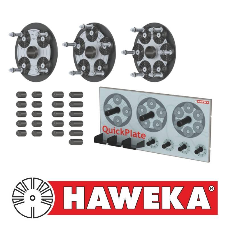 Zestaw Haweka QuickPlate 4-5-6 40mm,