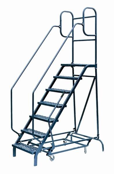 6-step mobile ladder for tyre racks Martins MML-6