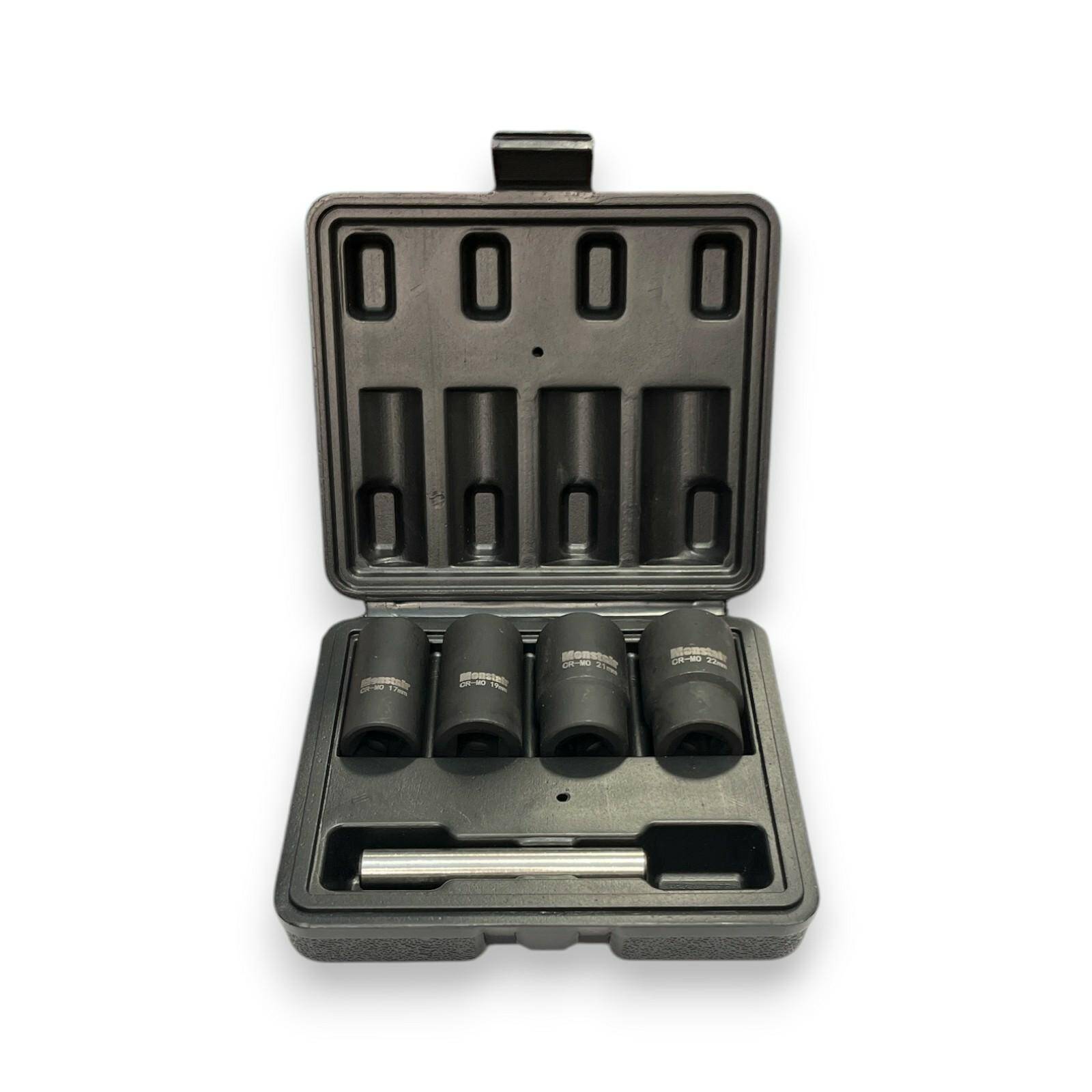 Set of sockets for damaged screws and nuts MonstAIR