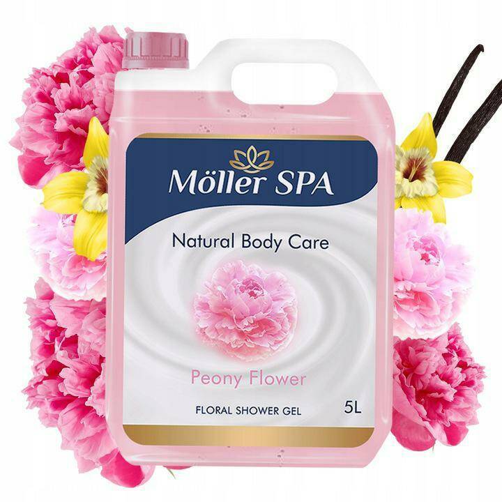 5L ŻEL POD PRYSZNIC PEONY FLOWER MOLLER