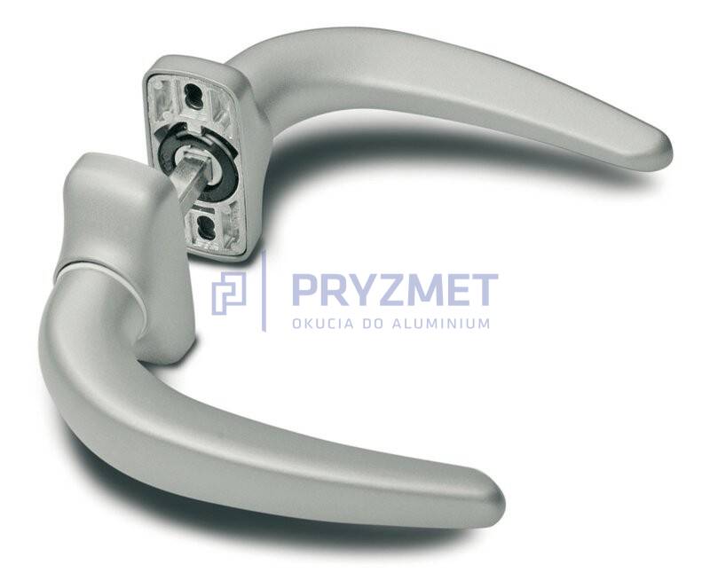 F2051_MR klamka drzwiowa HORUS 7016 mat